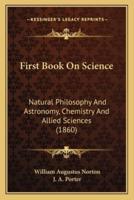 First Book On Science