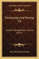 Purchasing And Storing V9