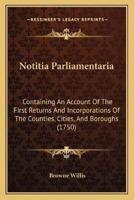 Notitia Parliamentaria