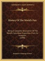 History Of The World's Fair