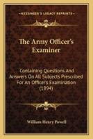 The Army Officer's Examiner