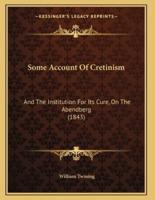 Some Account Of Cretinism
