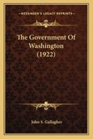 The Government Of Washington (1922)