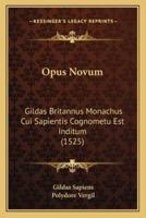 Opus Novum