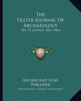 The Ulster Journal Of Archaeology