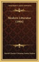 Modern Litteratur (1904)