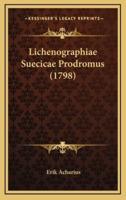 Lichenographiae Suecicae Prodromus (1798)