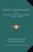 Moses Ben Maimon V1