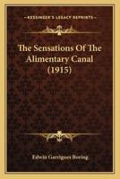 The Sensations Of The Alimentary Canal (1915)