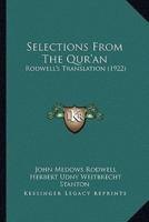 Selections From The Qur'an