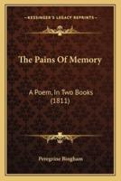 The Pains Of Memory