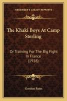 The Khaki Boys At Camp Sterling