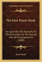 The First Prayer Book