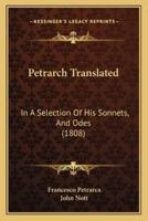 Petrarch Translated