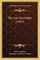 The Law Inevitable (1921)