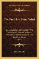 The Samkhya Sutra Vritti