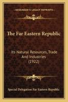 The Far Eastern Republic
