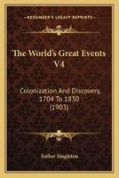 The World's Great Events V4