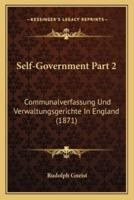 Self-Government Part 2
