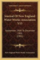 Journal Of New England Water Works Association V15