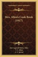 Mrs. Allen's Cook Book (1917)
