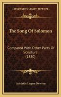 The Song Of Solomon