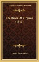 The Birds Of Virginia (1913)