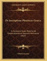 De Inscriptione Phoenicio-Graeca