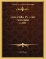 Monographie Du Genre Pulmonaria (1868)