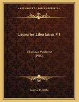 Causeries Libertaires V1