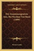 Der Zusammengesetzte Satz, Bei Nicolaus Von Basel (1888)