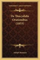 De Thucydidis Orationibus (1833)