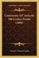 Commento All' Articolo 580 Codice Penale (1886)