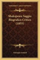 Shakspeare Saggio Biografico Critico (1855)