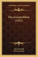 Das Jesusproblem (1921)
