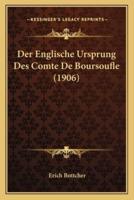 Der Englische Ursprung Des Comte De Boursoufle (1906)