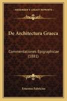 De Architectura Graeca