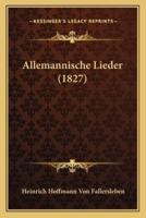 Allemannische Lieder (1827)