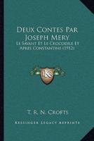 Deux Contes Par Joseph Mery