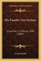 Die Familie Von Dechen