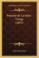 Psautier De La Saint-Vierge (1852)