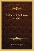 De Pacuvii Duloreste (1826)