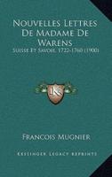 Nouvelles Lettres De Madame De Warens