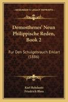 Demosthenes' Neun Philippische Reden, Book 2