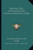 Beitrag Zur Osteologie Des Vogelschwanzes (1904)