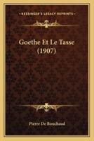 Goethe Et Le Tasse (1907)