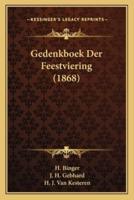 Gedenkboek Der Feestviering (1868)