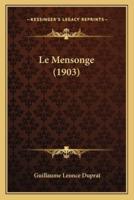 Le Mensonge (1903)