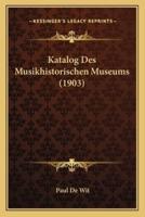 Katalog Des Musikhistorischen Museums (1903)