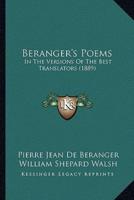 Beranger's Poems